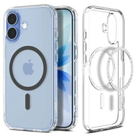 Spigen Ultra Hybrid Magnetinis dėklas telefonui iPhone 17 - Skaidrus pilkas