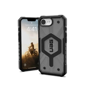 UAG Pathfinder permatomas Magnetinis dėklas telefonui iPhone 16e - pilkas/juodas