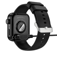 Borofone Magnetinis kabelis BD13 išmaniajam laikrodžiui juodas