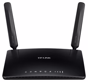 TP-LINK TL-MR6400 belaidis vieno dažnio (2,4 GHz) Fast Ethernet 3G 4G maršrutizatorius juodas