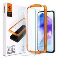 Spigen Glass tR AlignMaster 2 rinkinys - Samsung Galaxy A55