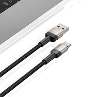 "Tech-Protect UltraBoost Evo" USB-C / USB-A kabelis 100W 5A 1 m - titano spalvos