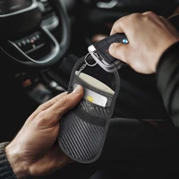 Tech-Protect KLR100 automobilio raktų dėklas su RFID apsauga - juodas - anglies