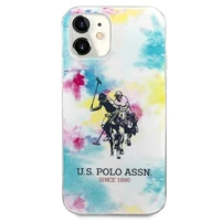 US Polo USHCP12SPCUSML iPhone 12 mini 5,4" dėklas telefonui - įvairiaspalvis Tie & Dye Collection