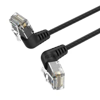 Tinklinis laidas UTP Cat.6 Vention IBOBJ, RJ45 Ethernet, 5m (juodas)