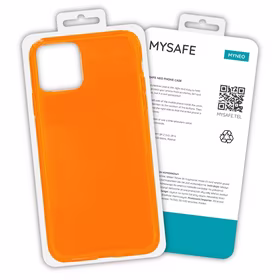 MYSAFE Dėklas NEO IPHONE 12 MINI oranžinis BOX