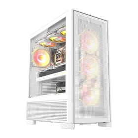 DarkFlash AIRNOVA computer case (white) + 3 fans