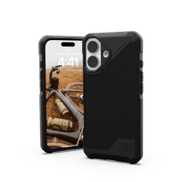 UAG Metropolis LT Magsafe iPhone 16 dėklas telefonui (m) - juodas (m)