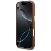 Karl Lagerfeld Karl Head Logo MagSafe Case for iPhone 17 Pro - Brown