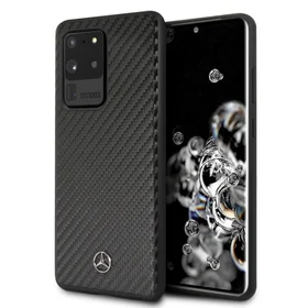 Mercedes Dinaminis dėklas Samsung Galaxy S20 Ultra - juodas