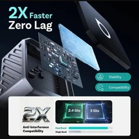 Belaidis CarPlay/Android Auto adapteris Ottocast Mini Cube juodas