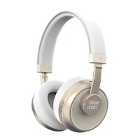 Belaidės ant ausų ausinės Blue Star BH02 baltos