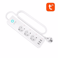 Gosund P1 PLUS išmanusis WiFi ilgintuvas (3x AC schuko, 3x USB-A) Tuya