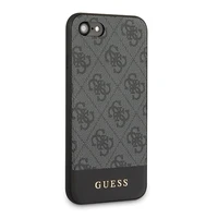 Guess 4G Stripe Collection dėklas telefonui iPhone 7 / 8 / SE 2020 / SE 2022 - Pilkas