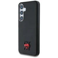 DKNY Odinis Heart of NY dėklas Samsung Galaxy S25 - Juodas