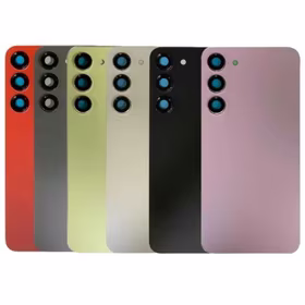 Galinis dangtelis suderinamas su Samsung S911 S23 / Phantom juodas / (su kameros lęšiu) OEM