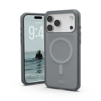 UAG Urban Armor Gear dėklas DOT suderinamas su MagSafe iPhone 17 Pro Max pelenų
