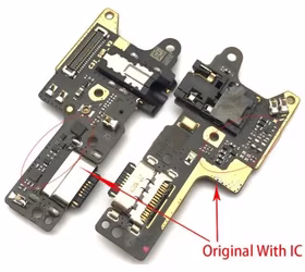 Lanksčioji jungtis Xiaomi Redmi 8A įkrovimo kontakto su mikrofonu originali (service pack)