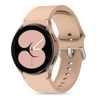 Tech-Protect silikoninė apyrankė Samsung Galaxy Watch 4 / 5 / 5 Pro / 6 / 7 / FE - smėlio
