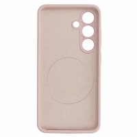 MagColor Pure dėklas telefonui Samsung Galaxy S25 Edge pudros rožinė