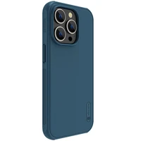Dėklas Nillkin Super Frosted Shield Pro Apple iPhone 14 Pro mėlynas