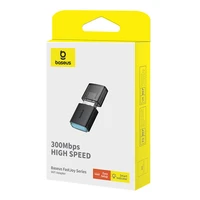 WiFi adapteris Baseus FastJoy 300Mbps (juodas)