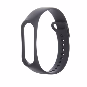 Silikoninis dirželis skirtas Xiaomi Mi Band 7 juodas