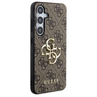 Guess 4G Big Metal Logo dėklas telefonui Samsung Galaxy S24 - rudas