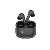 FORCELL F-AUDIO TWS Bass Engine belaidės ausinės bluetooth TWS ANC + ENC + TUYA APP juodos