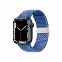 Crong Wave Band – Braided Apple Watch dirželis 38/40/41/42mm (mėlynas)