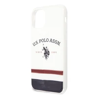 US Polo USHCN58PCSTRB iPhone 11 Pro balta Tricolor Pattern Collection