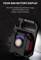 Mini žibintuvėlis LED raktų pakabukas W5130 Type C