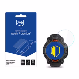 Išmaniojo laikrodžio apsauginis stiklas 3mk Watch Protection FlexibleGlass Garmin Instinct 3 Tactical Edition 45mm (Saulės)