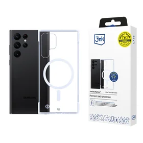 3mk Just20g MagDėklas telefonui Samsung Galaxy S24 Ultra - permatomas