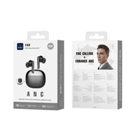 WiWU - TWS ausinės T33 su ANC Pro funkcija - juoda