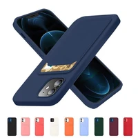 Card Case silikoninis dėklas piniginė su kortelių skyriumi Samsung Galaxy A73 juodas