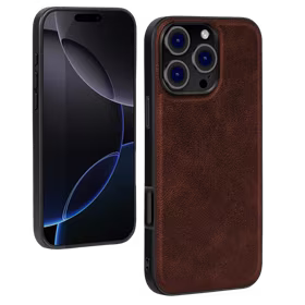 Dėklas X-Level "Earl III Collection" Apple iPhone 16 Pro rudas