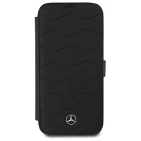 Mercedes MB Waves Odinis dėklas telefonui iPhone 16 Pro Max - juodas (m)