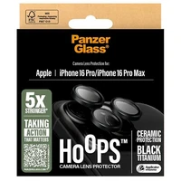 PanzerGlass Hoops Keraminis Objektyvo apsauga iPhone 16 Pro 6.3" / 16 Pro Max 6.9" 1282