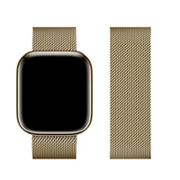 FORCELL F-DESIGN FA03 magnetinis nerūdijančio plieno dirželis APPLE Watch 38 / 40 / 41 mm senovinis auksas