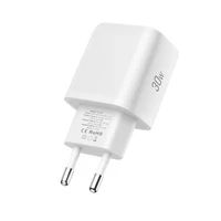 Tech-Protect NCA30 PD 30W QC3.0 USB-A / USB-C sieninis įkroviklis + USB-C / USB-C kabelis 100cm - baltas