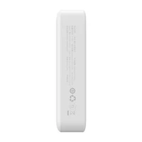 Maitinimo baterija "Baseus Magnetic Mini" 20000 mAh, USB-C 20W MagSafe (balta)