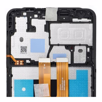 ServicePack LCD ekranas SAMSUNG A06 A065 GH81-26440A juodas