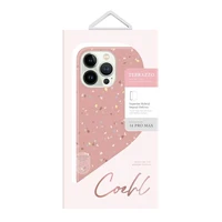 Uniq Coehl Terrazzo dėklas telefonui iPhone 14 Pro Max - rožinė