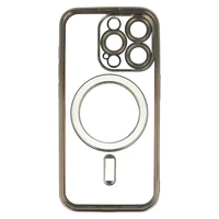 Metalinis magnetinis dėklas telefonui Iphone 14 Pro titano