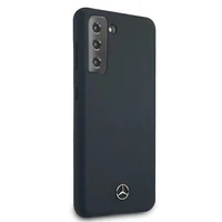Dėklas telefonui Mercedes Silikoninis Line dėklas Samsung Galaxy S21 mėlynas