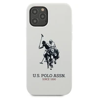 US Polo USHCP12LSLHRWH iPhone 12 Pro Max 6.7 white Silicone Collection