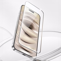 Benks Apsauginis stiklas Glass Warrior HD iPhone 14 Pro Max/15 Plus/16 Plus - juodas