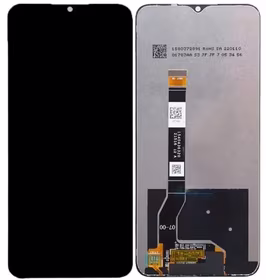 Ekranas Realme Narzo 50 5G/V23 4G/Oppo A97 5G su lietimui jautriu stikliuku Black ORG