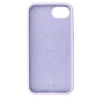 Magnetinis plonas silikoninis dėklas telefonui Iphone 16e (m) - violetinis